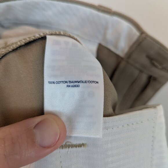 NWOT Lands' End Chino Pants, Sz 34 - Picture 5 of 7